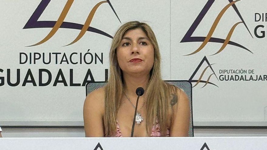 Fiorella Sánchez durante una ponencia