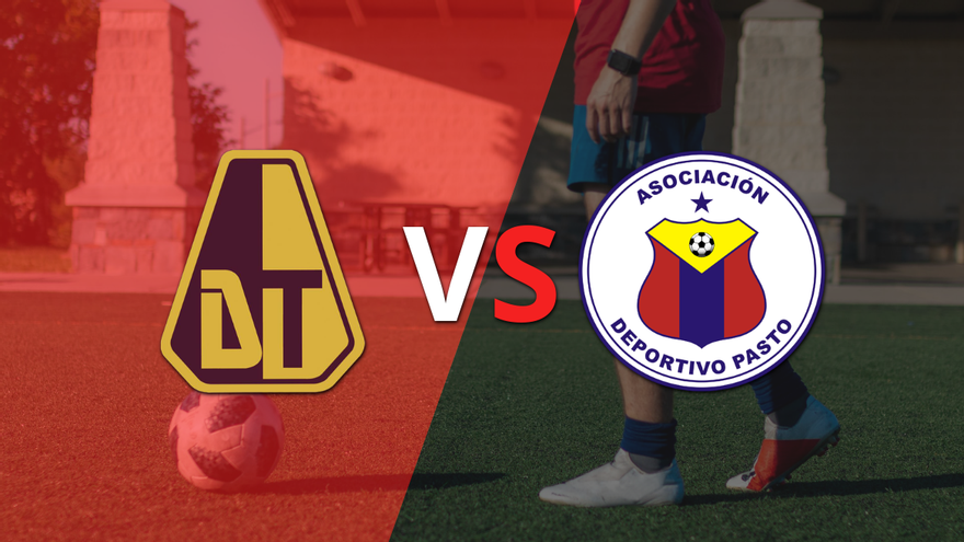 Yeison Guzmán marca un doblete en la victoria 2-1 de Tolima ante Pasto