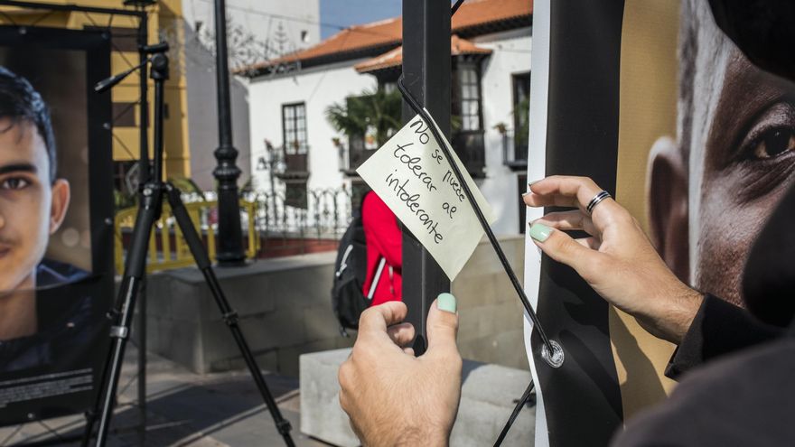 "No se puede tolerar al intolerante", en la exposición 'Las Raíces'