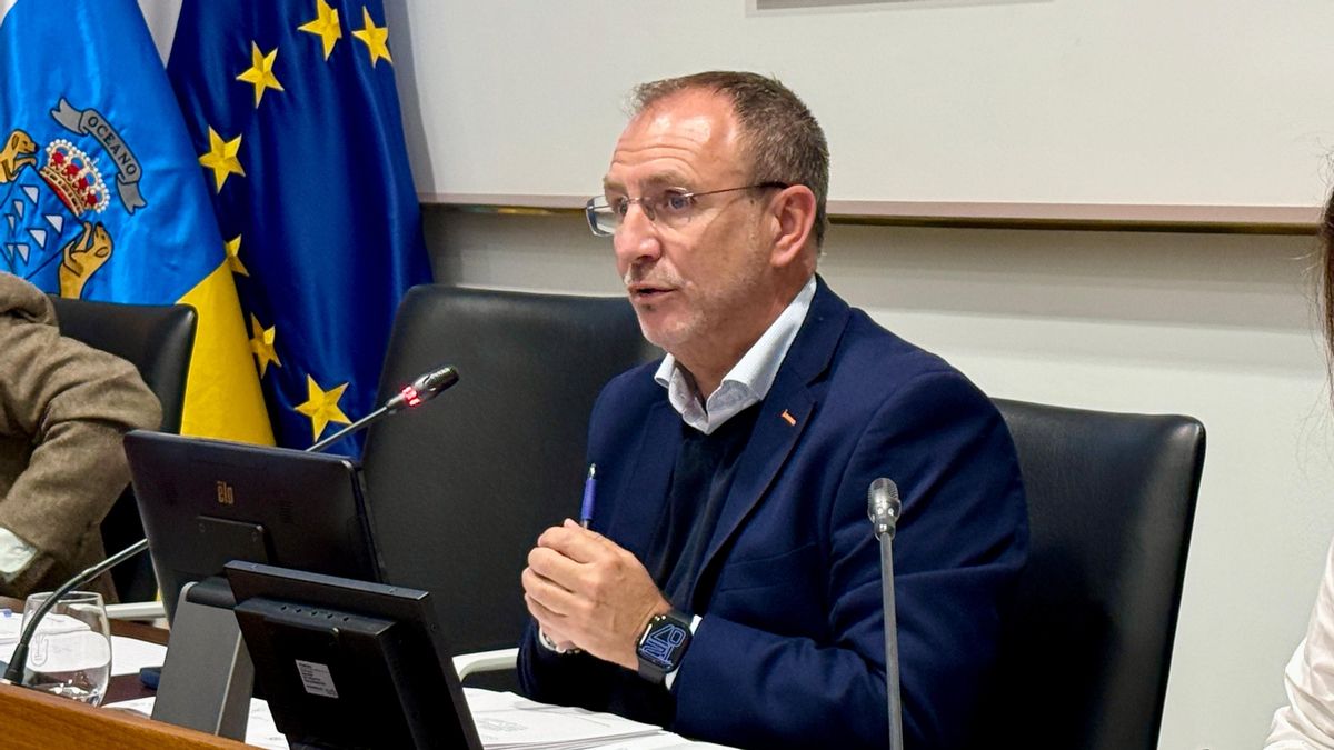 Sergio Rodríguez, presidente del Cabildo de La Palma.