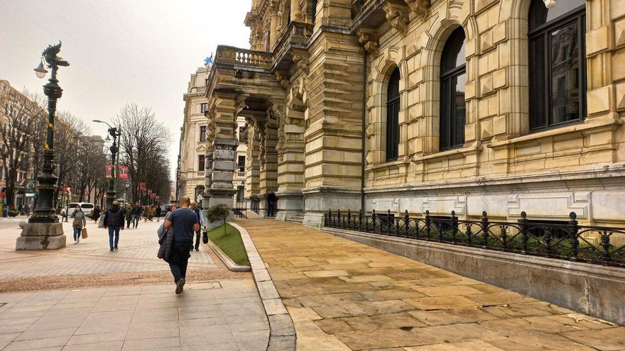 La Diputación de Bizkaia, en Bilbao