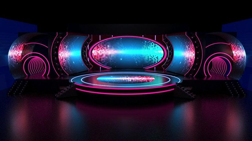 Así será el escenario del Benidorm Fest 2024, con forma ovalada y más dinamismo visual