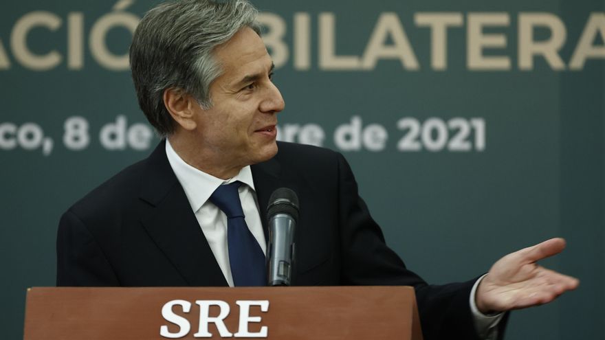 Blinken afirma que cooperación migratoria con México "nunca fue tan sólida"
