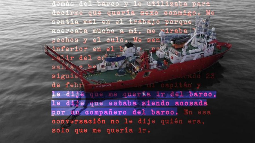 Sin noticias de Carmen un año después de desaparecer en un barco del CSIC: "Me sentía inferior, estaba siendo acosada"