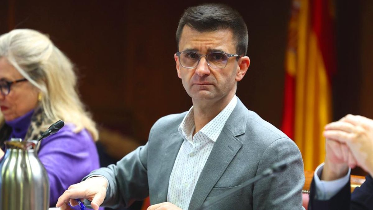 José Pablo López (RTVE), en su comparecencia en el Senado