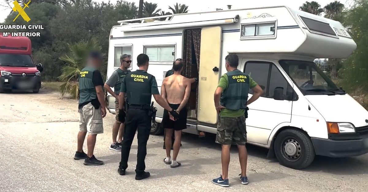 A prisión un hombre como presunto autor de seis incendios forestales en la provincia de Málaga