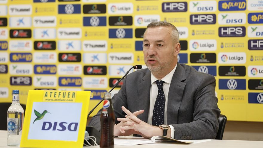 Ramírez avanzará el jueves detalles del nuevo proyecto de la UD Las Palmas