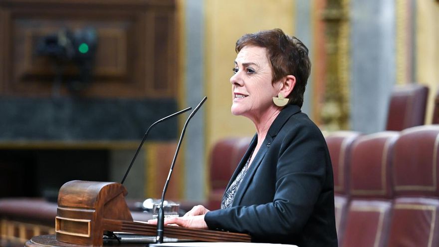 La portavoz de EH Bildu en el Congreso, Mertxe Aizpurua.
