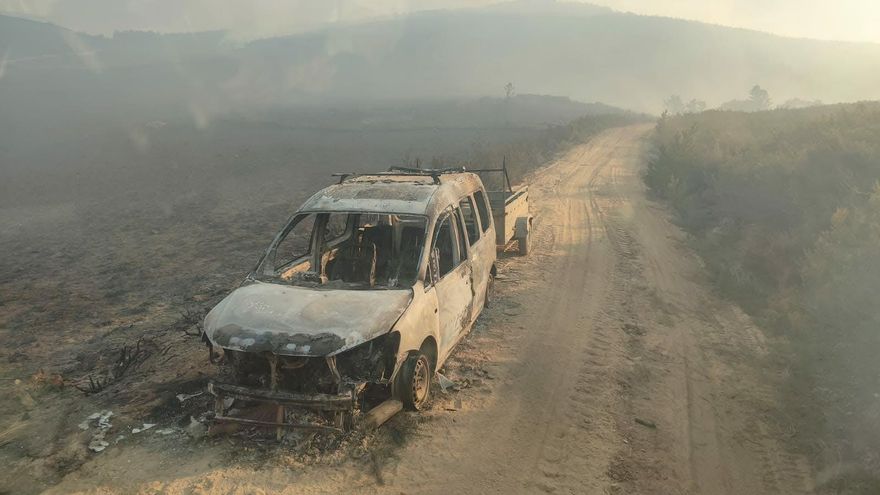 Los dos últimos grandes incendios de León, 'accidentales' con maquinaria en el monte pese a las alertas de riesgo