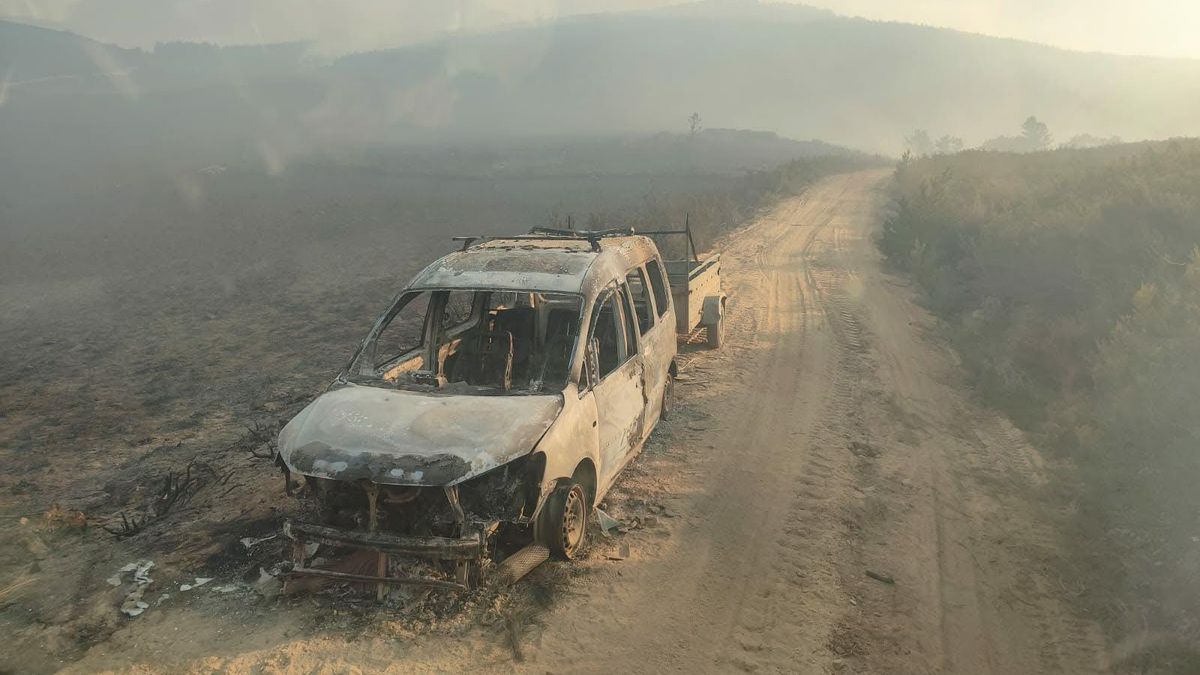 Los dos últimos grandes incendios de León, 'accidentales' con maquinaria en el monte pese a las alertas de riesgo