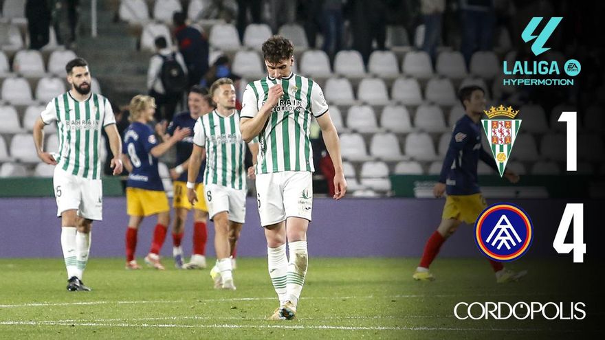 El Córdoba CF toca fondo y firma un descalabro histórico ante el FC Andorra