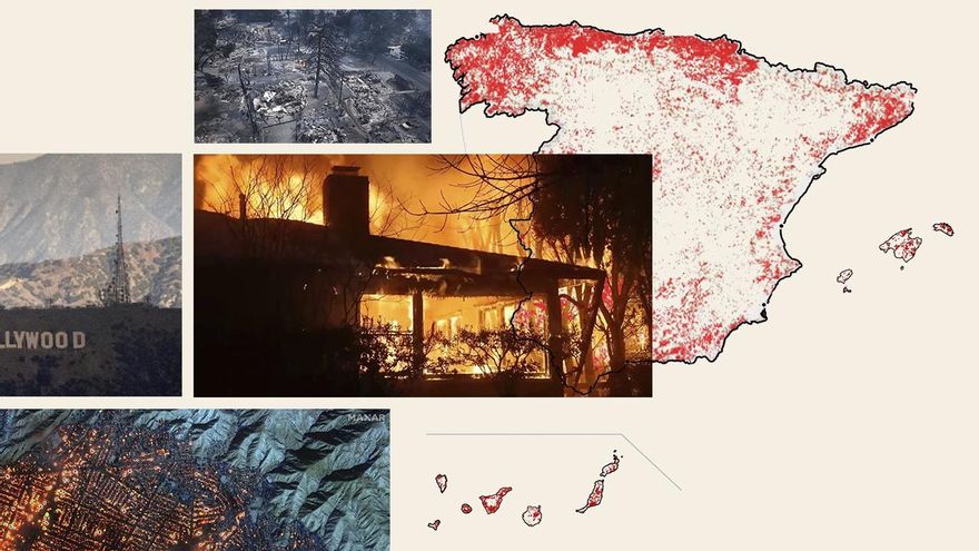 España lleva años ignorando el peligro de incendios como el de Los Ángeles: “Todas las provincias están en situación crítica"