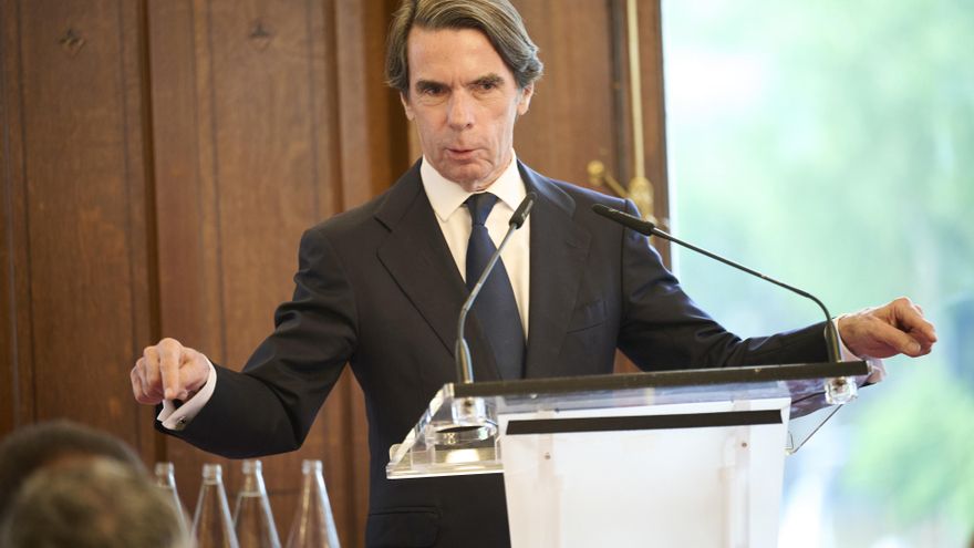 José María Aznar en Bilbao