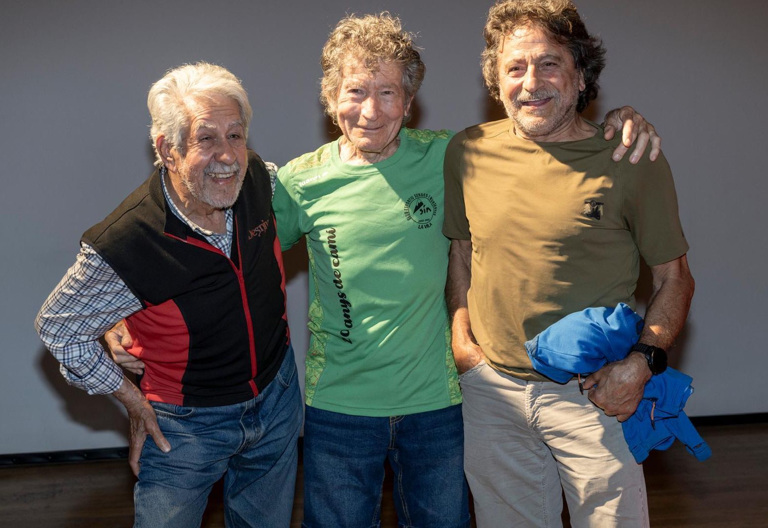 Antonio Riaño, Carlos Soria y Toti Sánchez