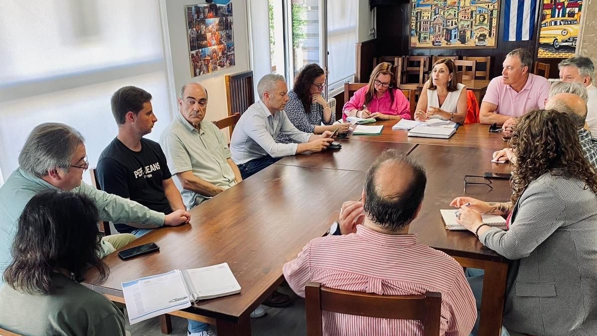 Reunión de comités comarcales Asón-Agüera y Transmiera del PRC