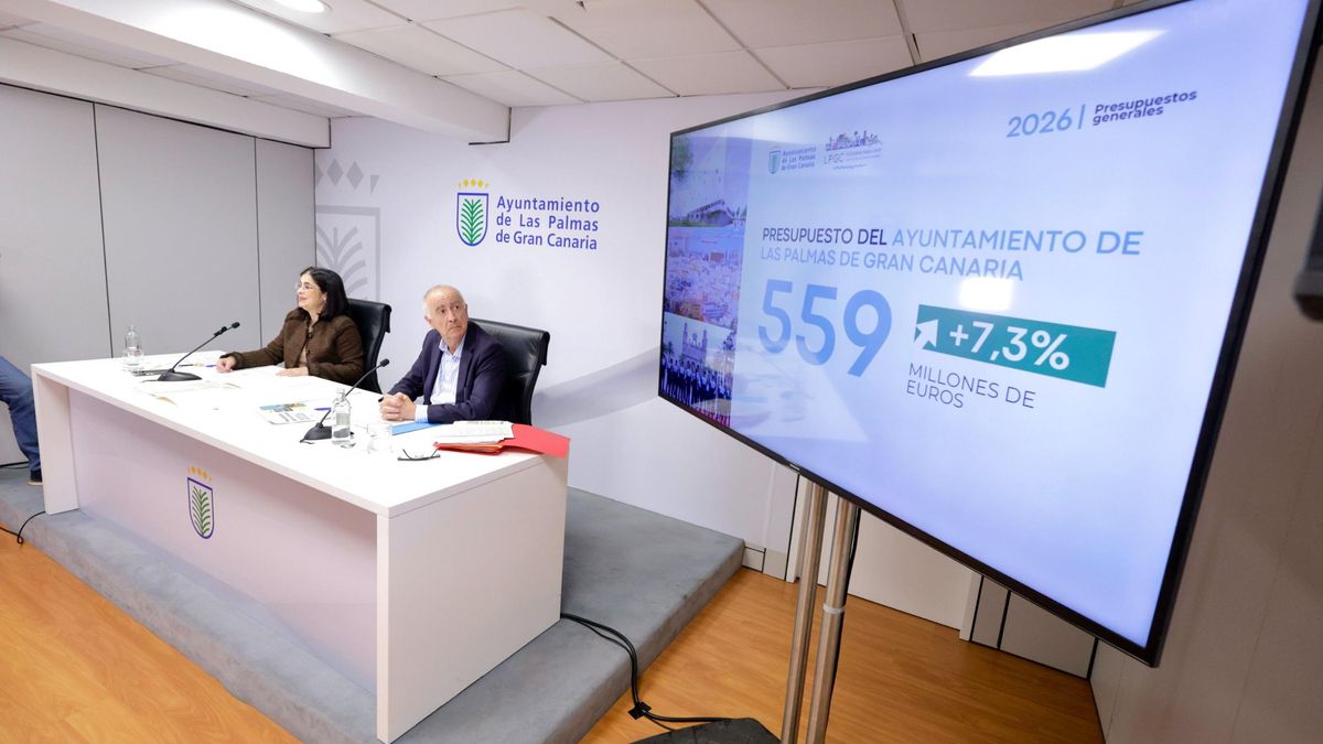 Las Palmas de Gran Canaria aprueba un presupuesto "realista" de casi 559 millones, 38 más que el año pasado