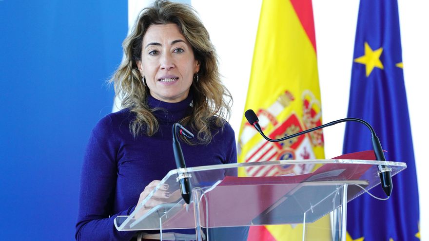 La ministra de Transportes, Movilidad y Agenda Urbana, Raquel Sánchez