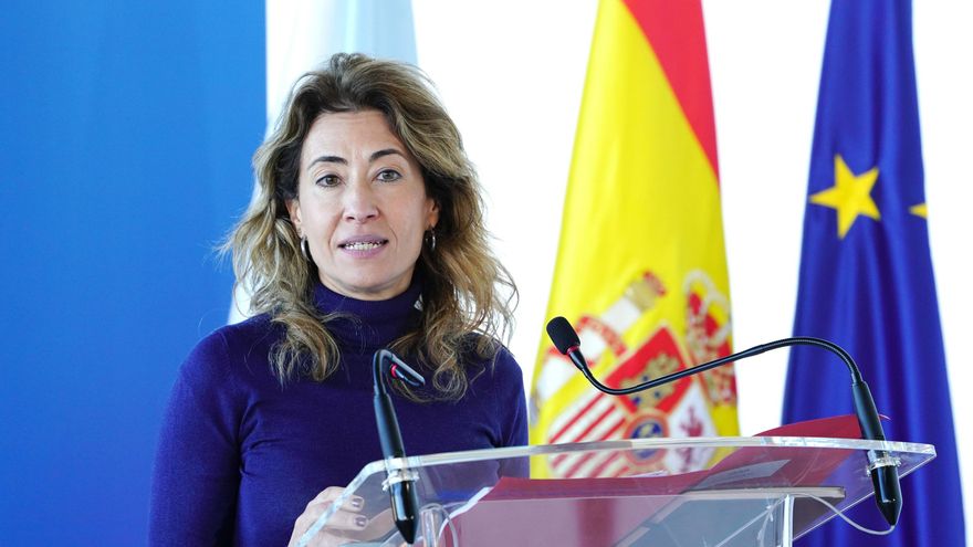 La ministra de Transportes, Movilidad y Agenda Urbana, Raquel Sánchez