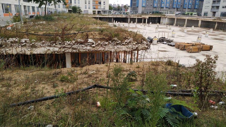 Doscientas plazas de parking afectadas por el derrumbe de Nueva Montaña podrán volverse a ocupar en dos semanas