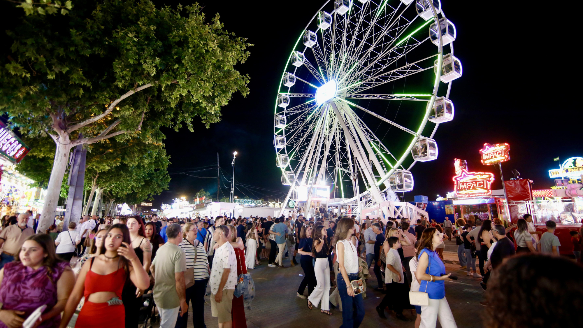 Comienzo de la feria 2026 y fuegos artificiales