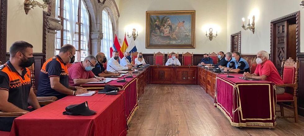 Reunión de la Junta de Seguridad.