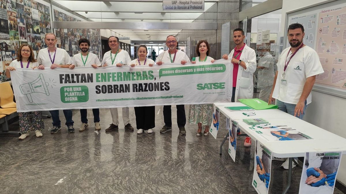 Satse celebra que el Hospital Reina Sofía sume 39 enfermeras más