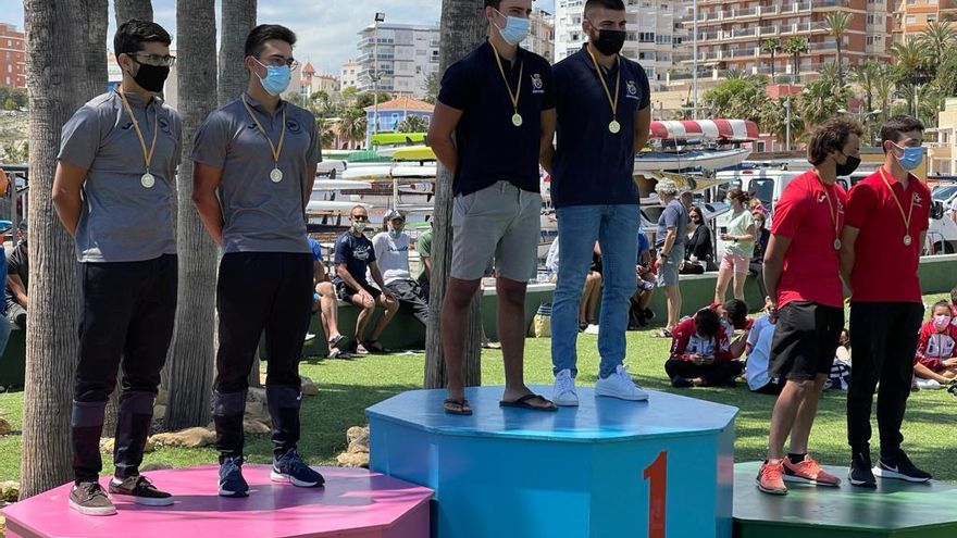 Cinco oros para el equipo de kayak de mar del Real Club Náutico de Gran Canaria en la Copa de España