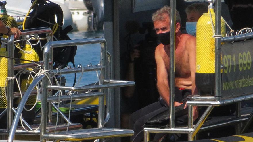 Fernando Simón y Jesús Calleja grabando su aventura para Cuatro