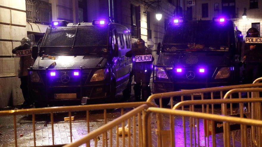 El juez deja en libertad a tres detenidos en las protestas de ayer en Barcelona