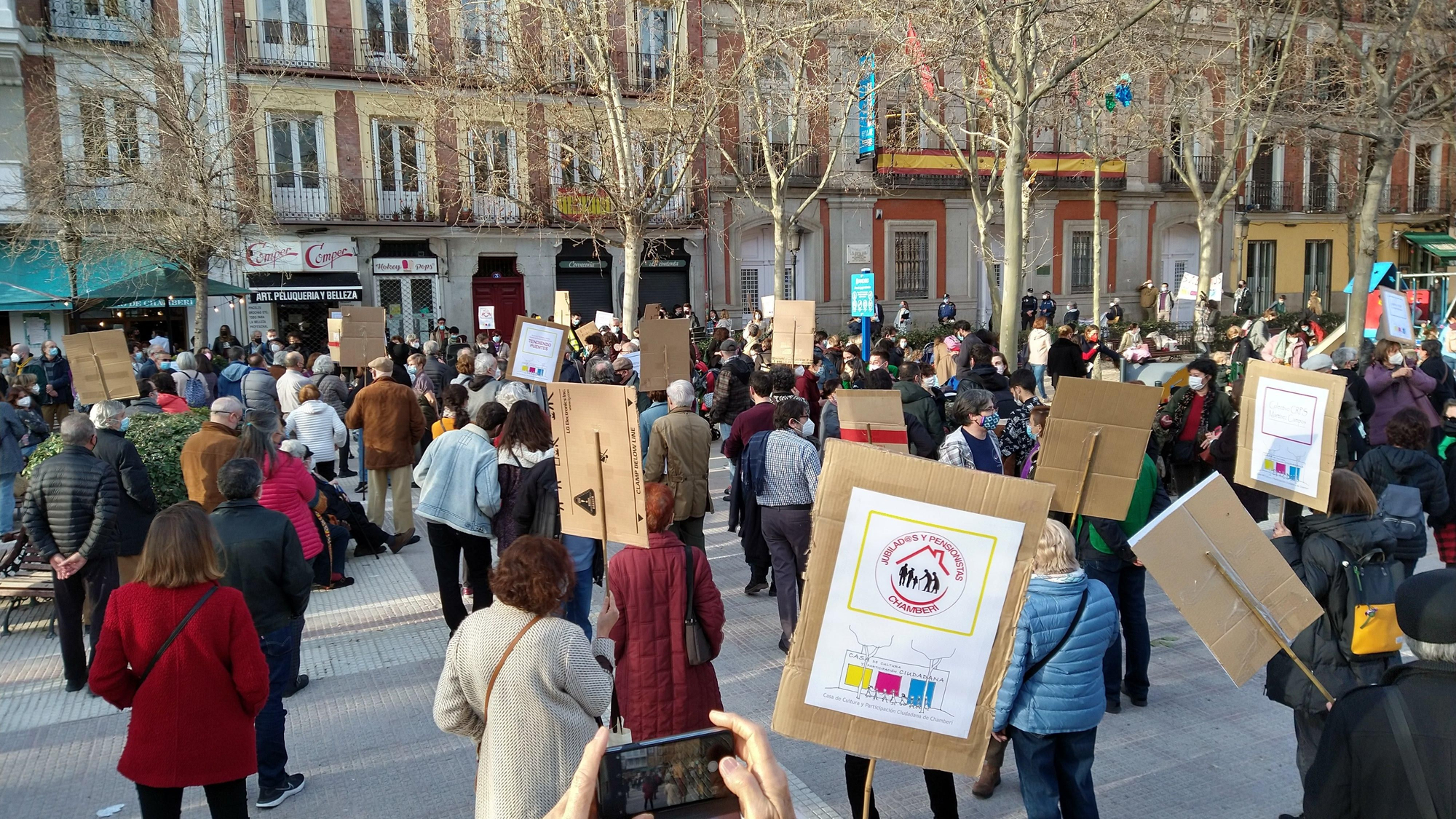 Concentración Casa Cultura - con separación