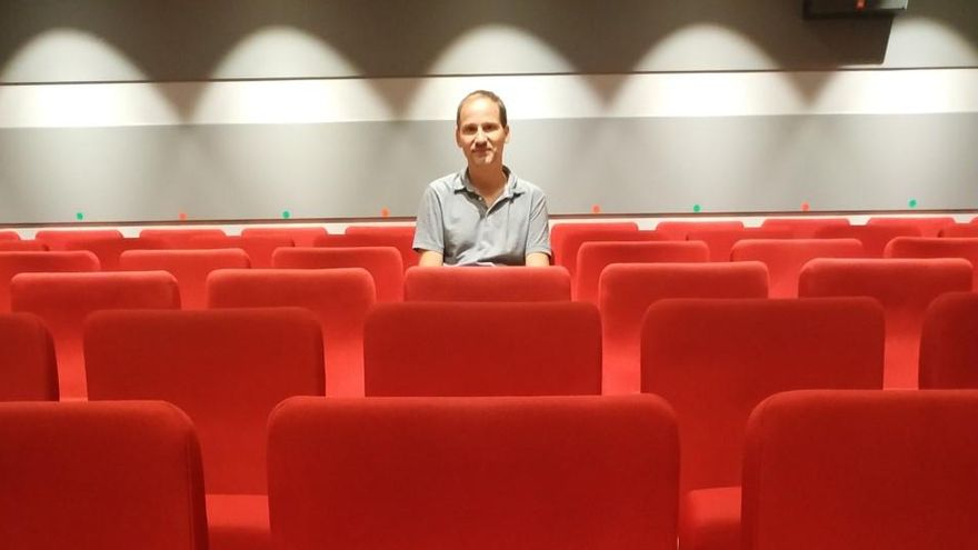 Antonio Navarro, director de la Filmoteca de Cantabria.