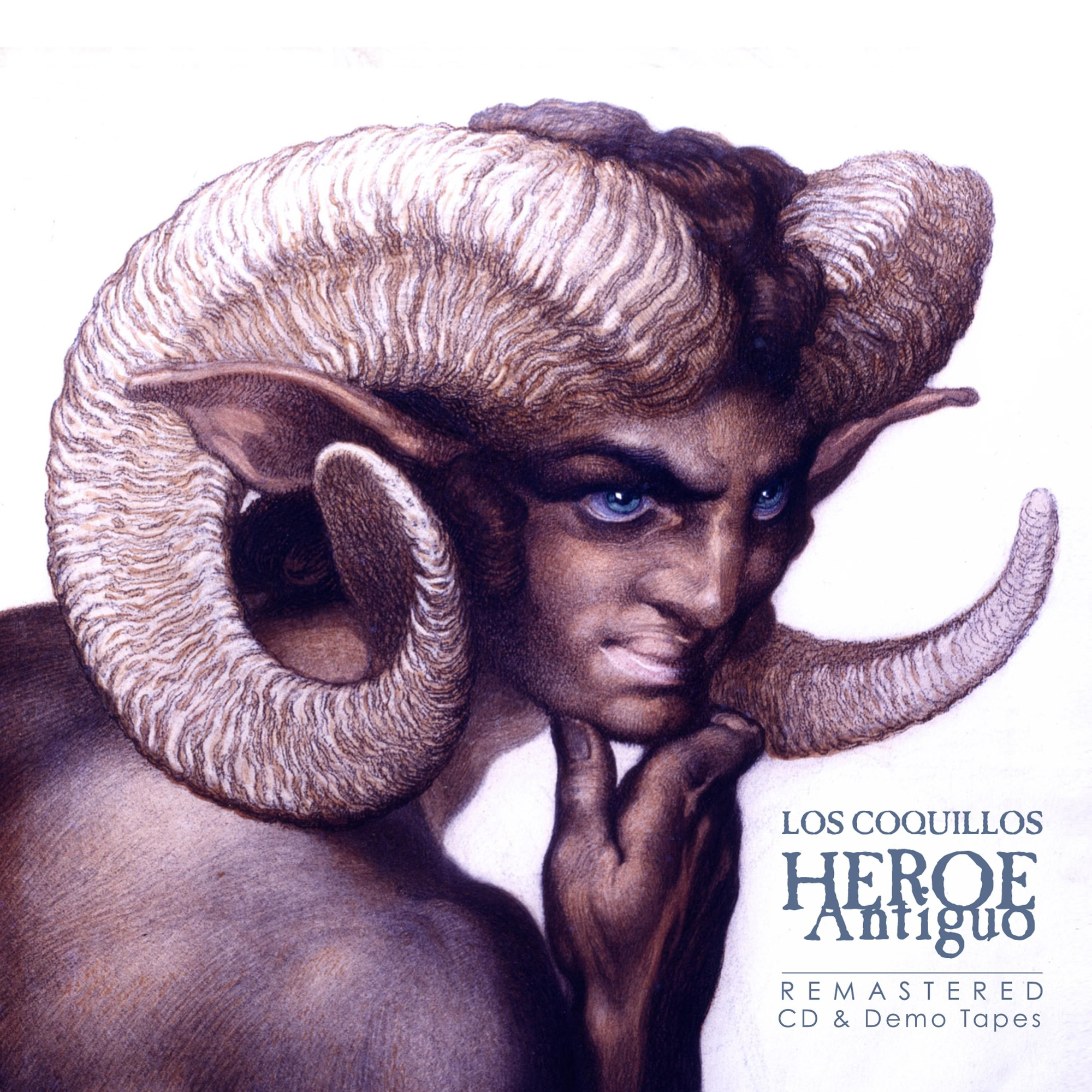 Carátula del disco de Los Coquillos 'Héroe antiguo', de 1996, en su versión remasterizada