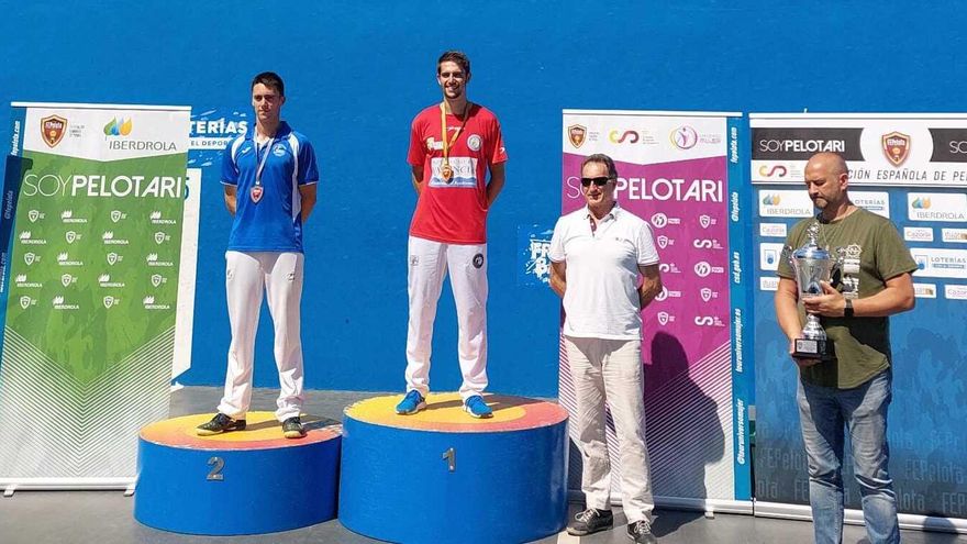 Guti Vidal, campeón de España de Pelota Goma