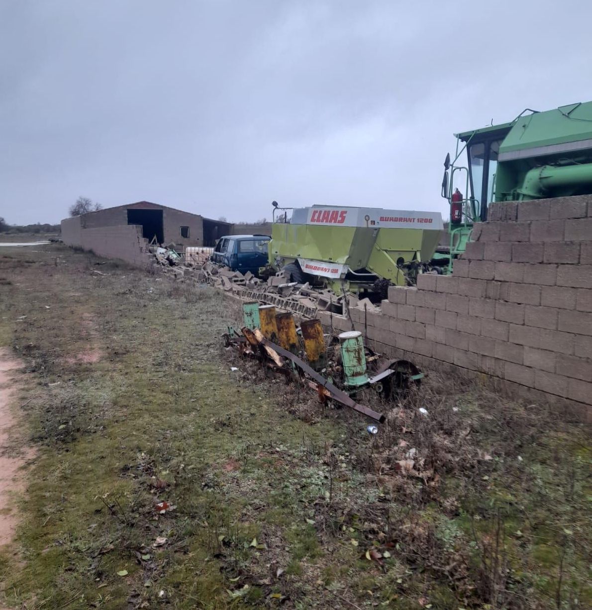 Daños en infraestructuras agrarias