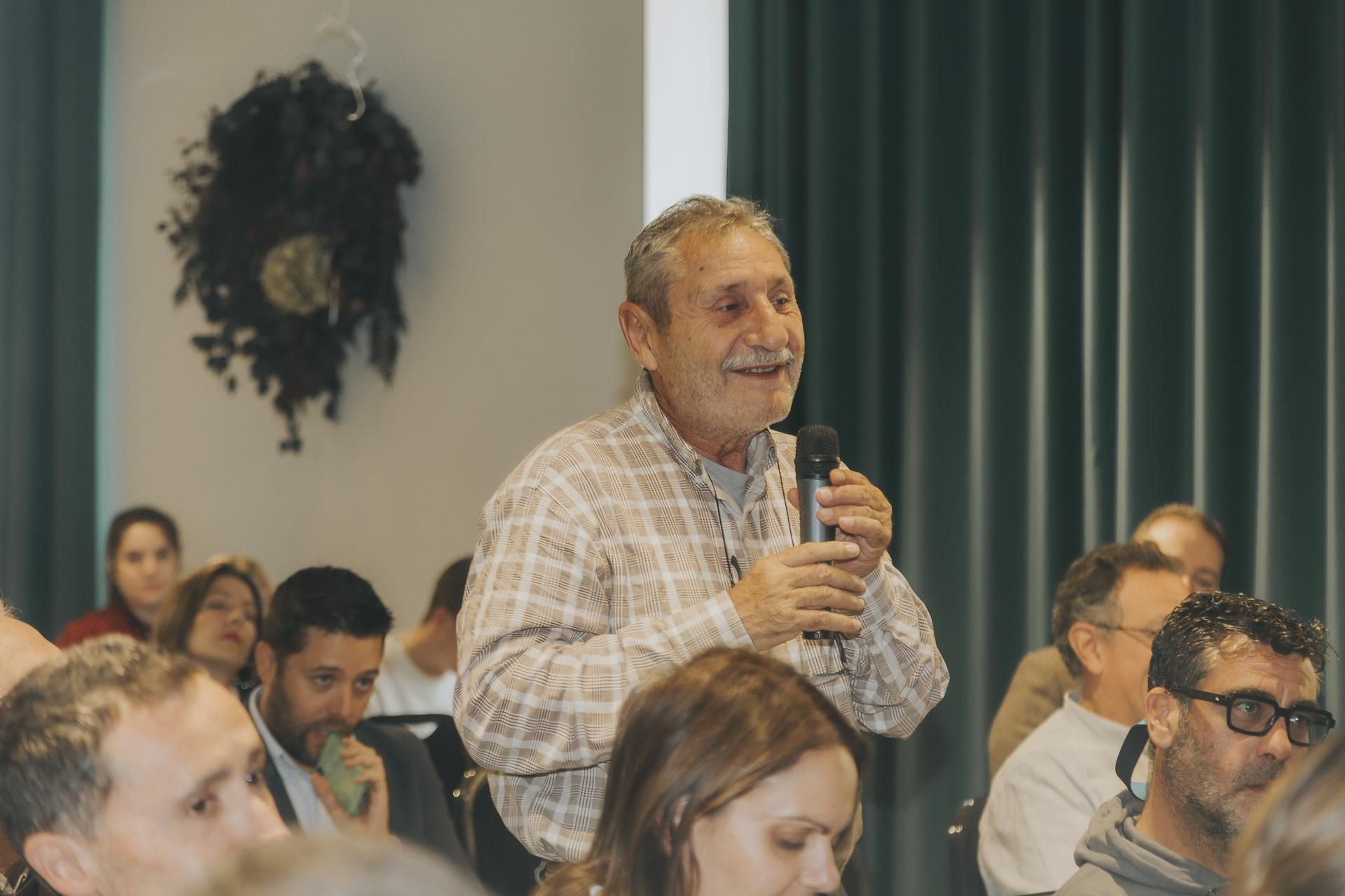 Uno de los suscriptores de elDiario.es que han asistido al desayuno