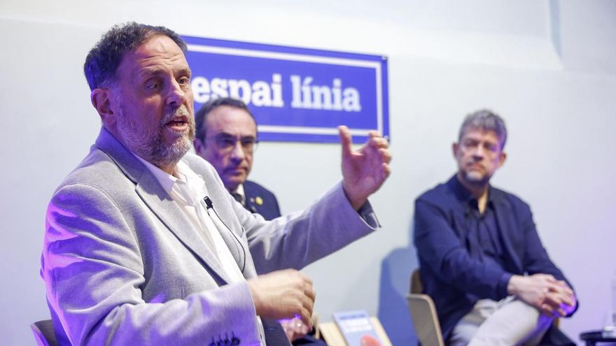 Junqueras, sobre el plan de Rufián para la izquierda: "Fui a la cárcel por Catalunya, no para que Colau sea diputada de ERC"