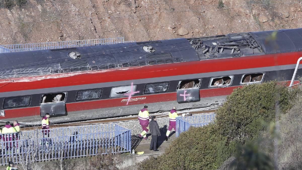 Las imágenes del accidente ferroviario de Adamuz