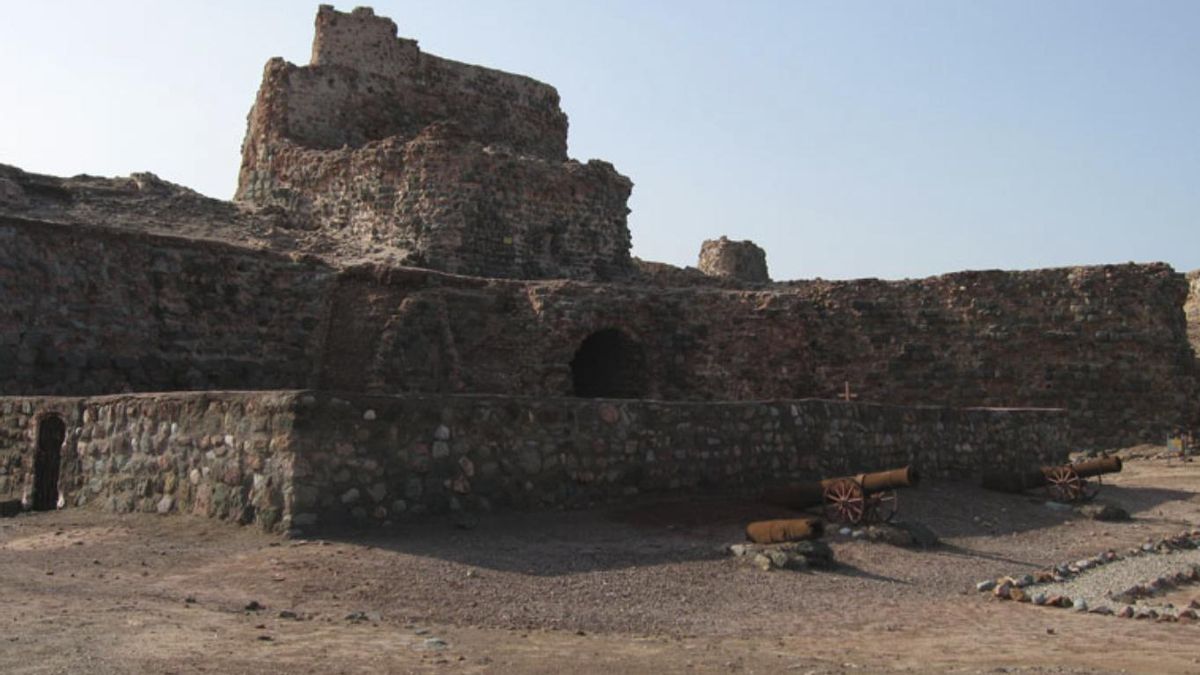 Los portugueses tomaron la isla y levantaron una fortaleza