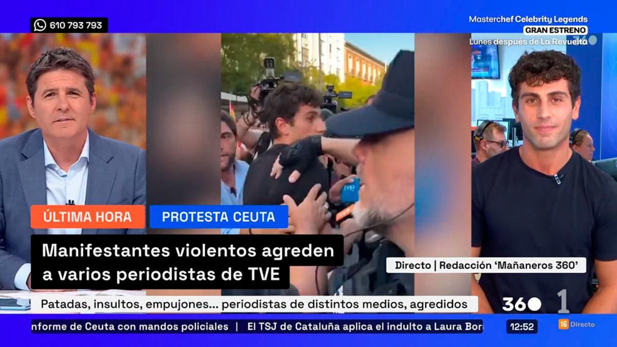 Jesús Cintora aborda las agresiones a periodistas en las calles