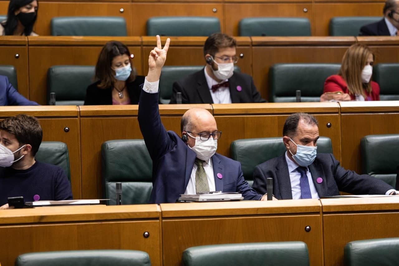 PP+Cs y EH Bildu, pactos inesperados en el Parlamento Vasco
