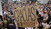 Conmemoración de los 7 años del 15M. Foto: Olmo Calvo
