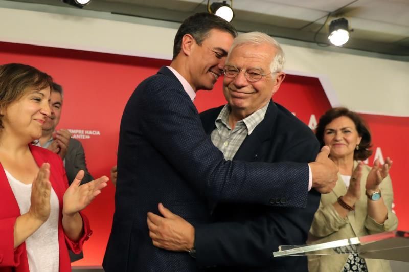 El PSOE gana las elecciones europeas al obtener 20 escaños, 8 más que el PP
