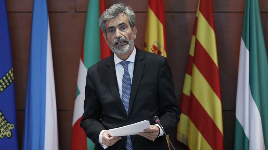 El presidente del Tribunal Supremo y del Consejo General del Poder Judicial (CGPJ), Carlos Lesmes.