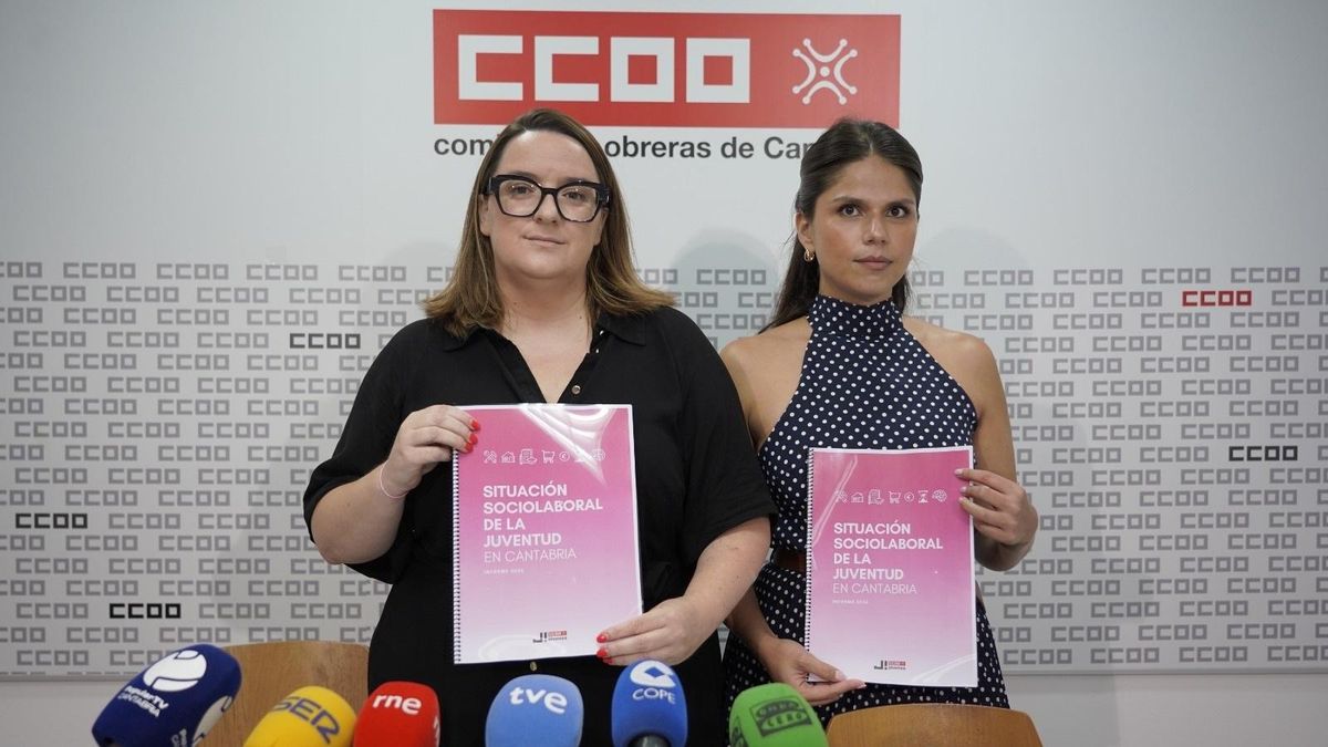 CCOO alerta de que la juventud cántabra está marcada por la precariedad laboral y la dificultad para acceder a la vivienda
