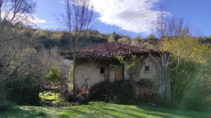 Una casa de Río, en Valle de Mena (Burgos).