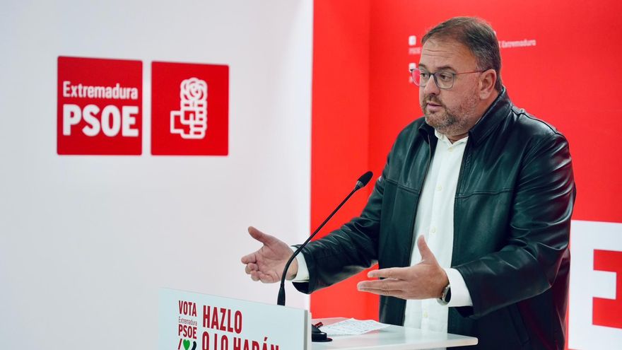 El PSOE acusa a Guardiola de "incumplir la ley electoral" por aprobar 165 millones en ayudas a días de las elecciones en Extremadura