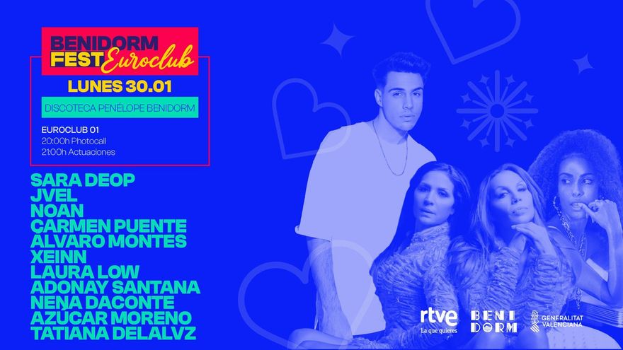 Cartel Euroclub lunes 30 de enero
