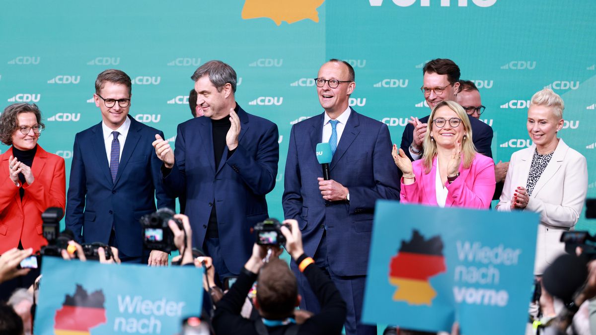 Merz y el equipo de la CDU
