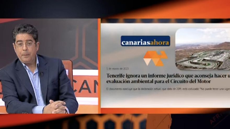 El presidente de Tenerife defiende que la evaluación ambiental del Circuito del Motor sigue en vigor después de once años