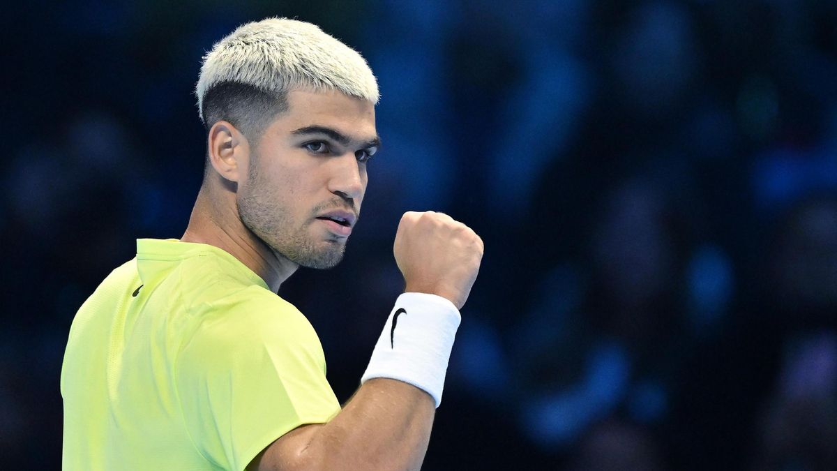 Alcaraz - Fritz: horario y dónde ver por televisión el partido de grupos de las Nitto ATP Finals 2025